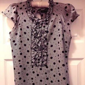 cute polka dot top